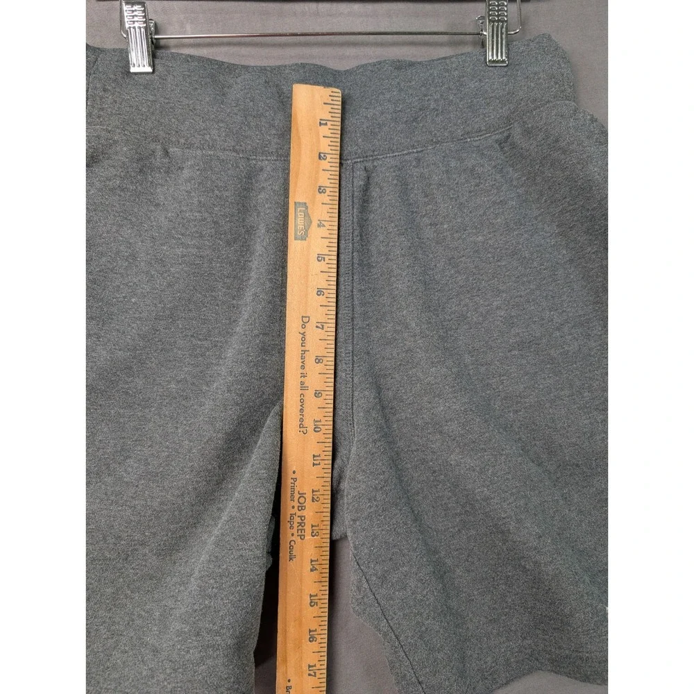 Champion Mens Reverse Weave Fleece Shorts Gray Size Medium